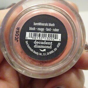 i.d. bareMinerals Blush Loose Powder DECADENT DIAMOND  .02 oz .57 g NEW